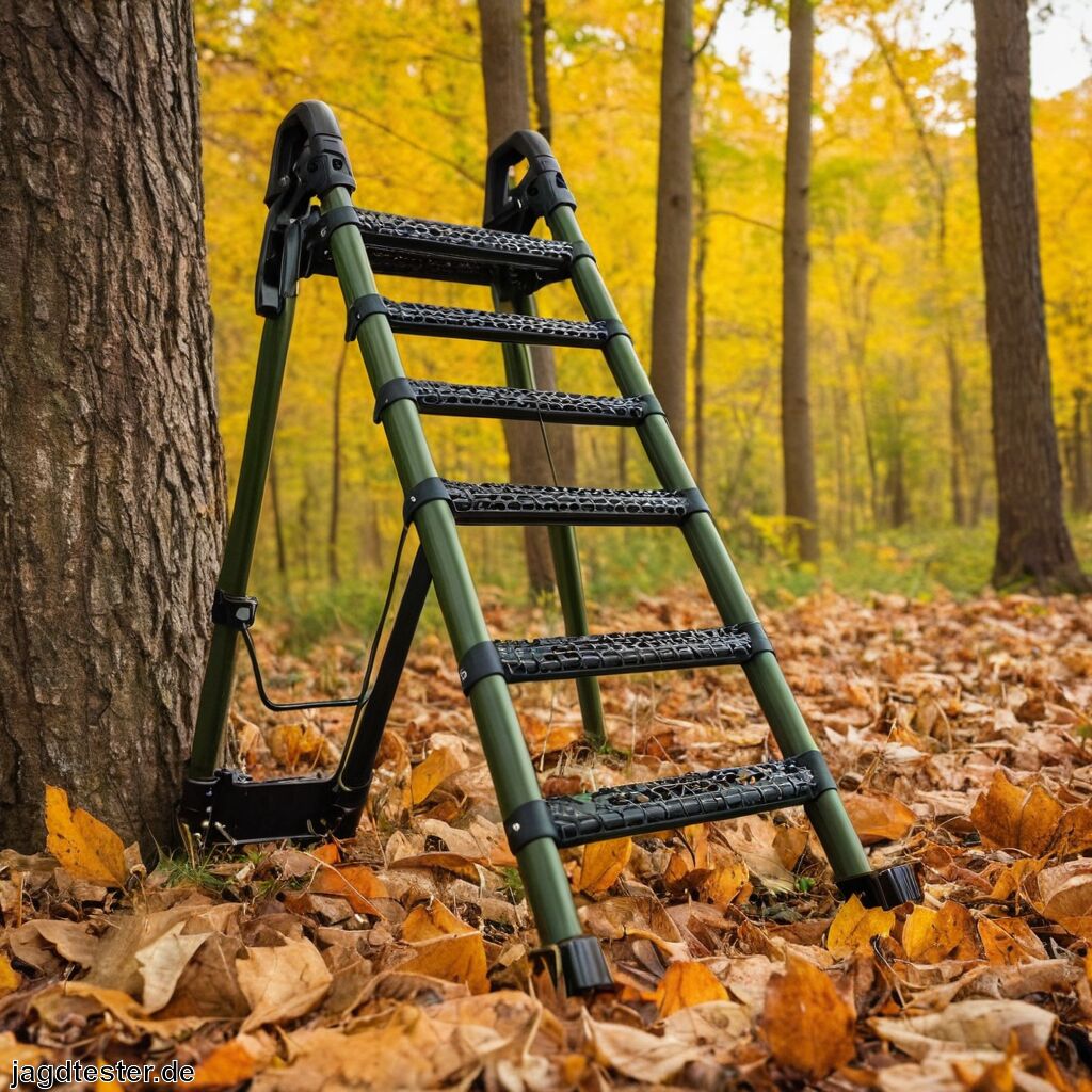 Bauanleitung für eine portable Ansitzleiter – Flexibel einsatzbar