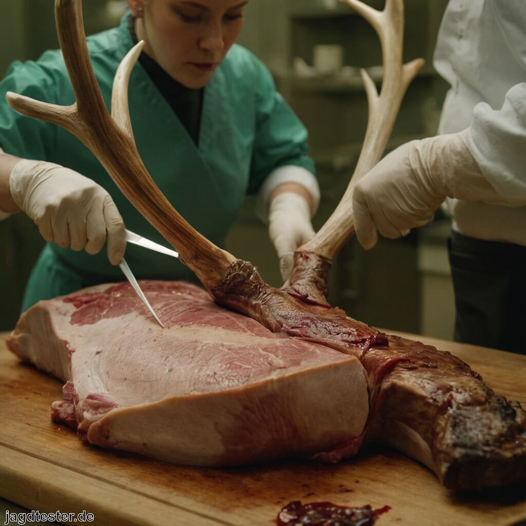Rehwild professionell in 5 Schritten aufbrechen