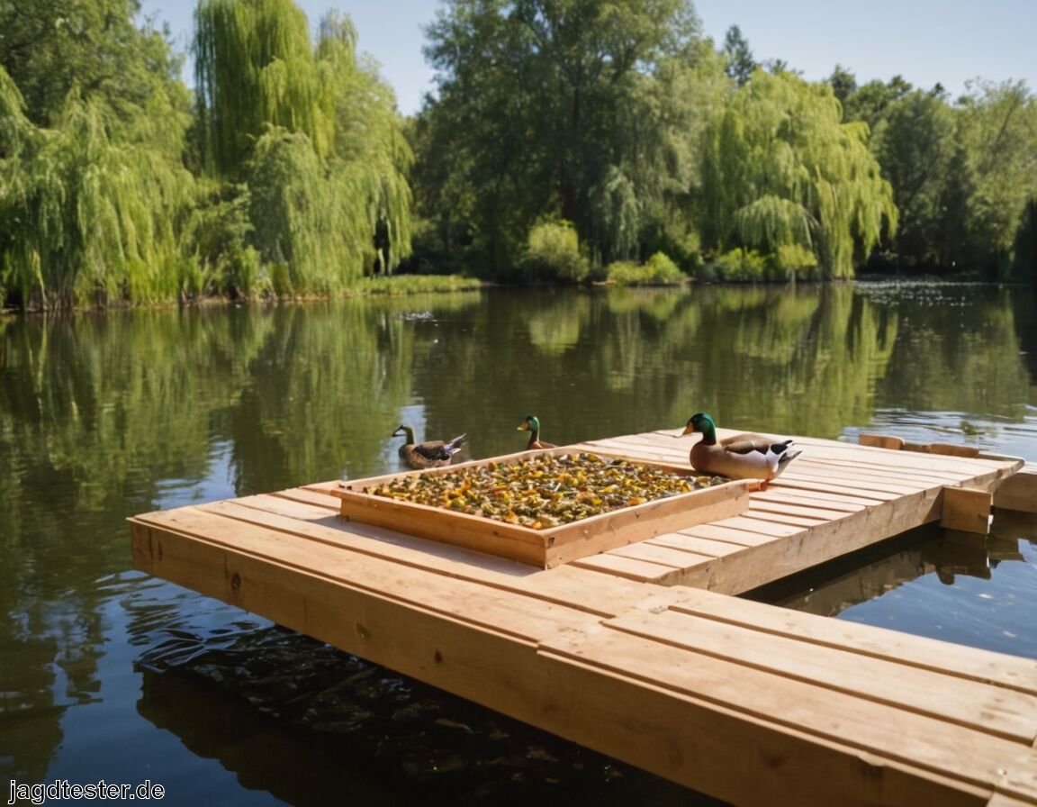Erste Bauphase: Rahmen und Unterseite - Ente richtig füttern – So bauen Sie ein Entenfloß zum Füttern selbst