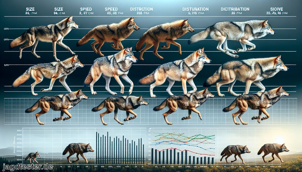 Vergleich der Wolfsubarten – Größe, Geschwindigkeit und Verbreitung