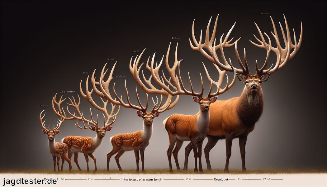 Vererbung der Stangenlänge – Entwicklung des Geweihs beim Rotwild