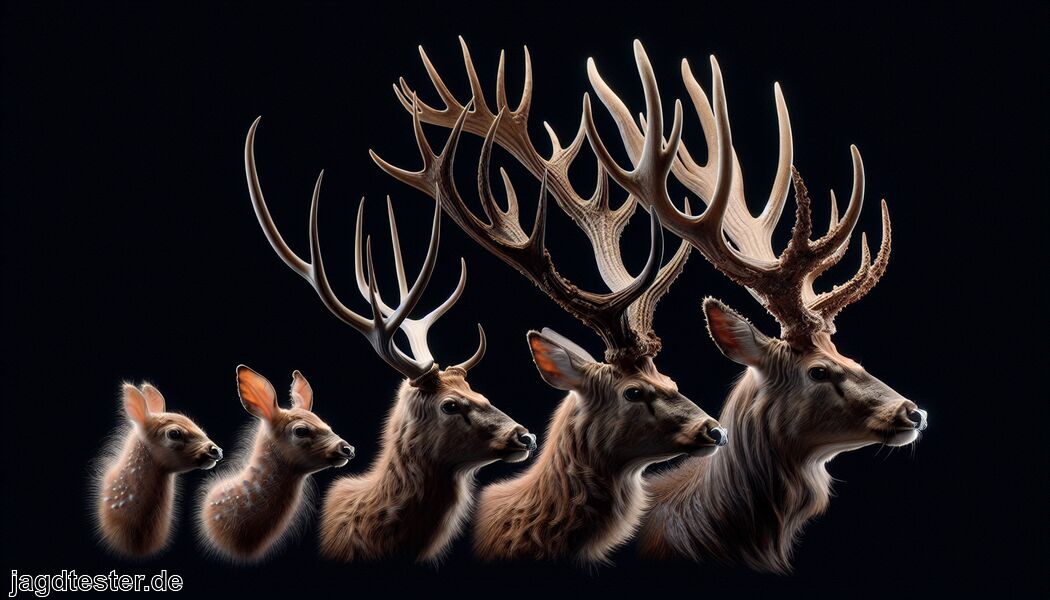 Wildbiologie – Die Entwicklung des Geweihs beim Rothirsch